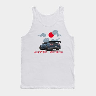 Nissan GTR R35, GT-R, JDM Car Tank Top